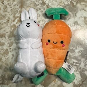 Cute Plush Carrot and Bunny Plush Duo - better together from hallmark